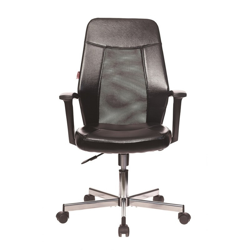  офисное Easy Chair 225 DSL PTW черное (искусственная кожа/сетка .