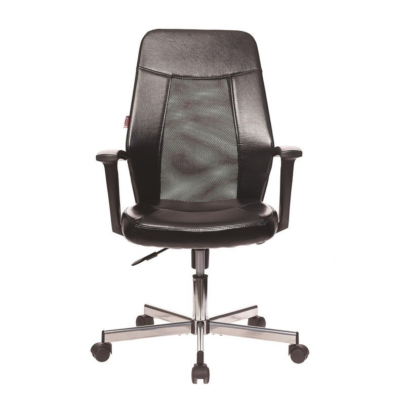 Кресло офисное Easy Chair 225 DSL PTW черное (искусственная кожа/сетка/пластик/металл)