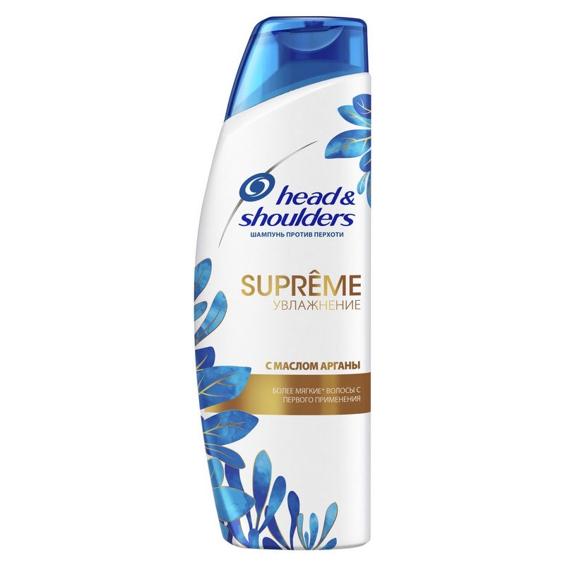 превью Шампунь Head&Shoulders Supreme Увлажнение Масло Арганы