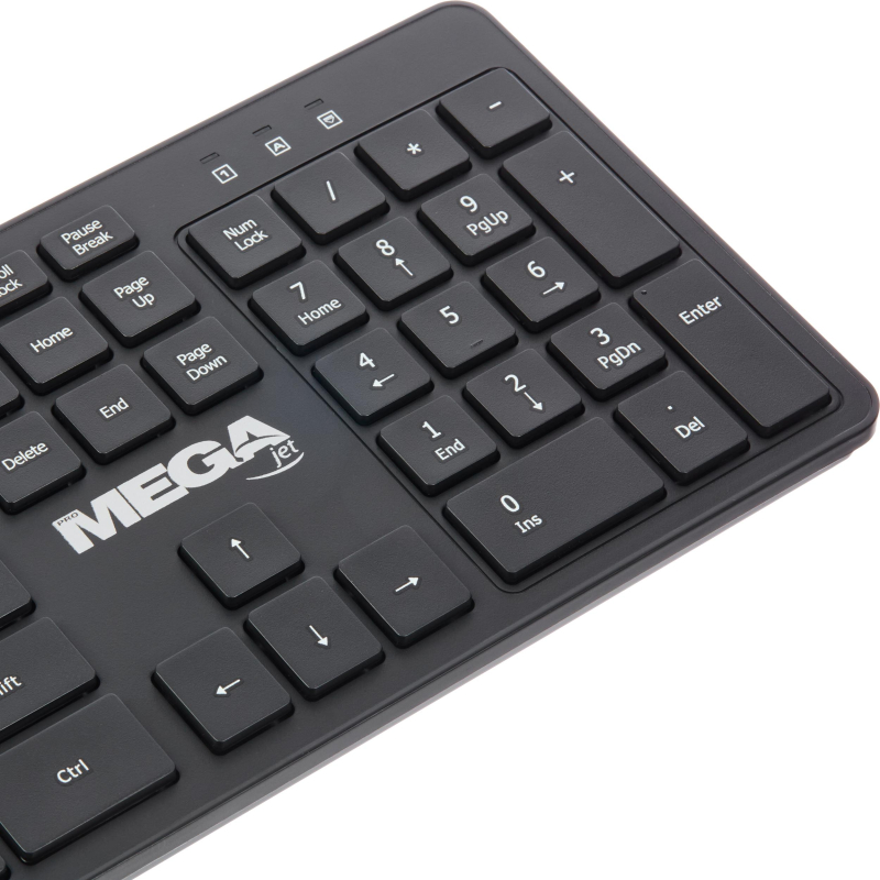Клавиатура ProMega jet WK001 USB WLS radio/1 ААА/черный