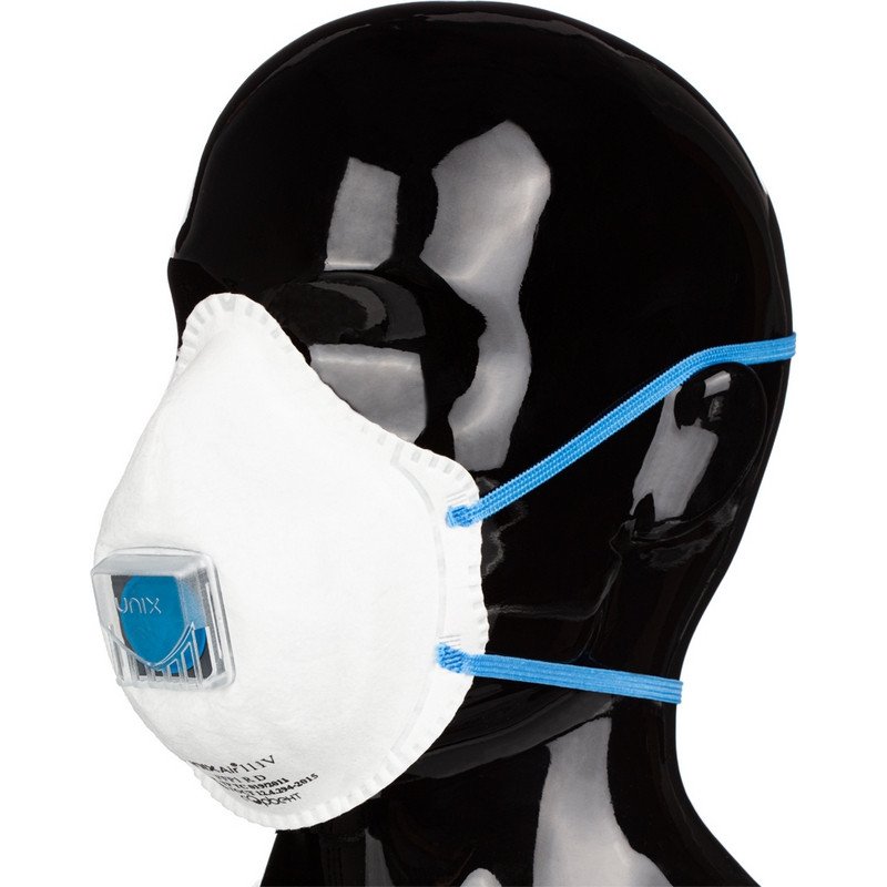 Респиратор Unix Air 112 V противоаэрозольный с клапаном FFP2 RD до 12 ПДК