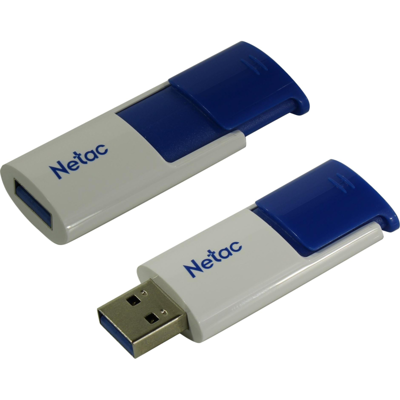 Флеш-память Netac U182 Blue USB3.0 Flash Drive 64GB, retractable