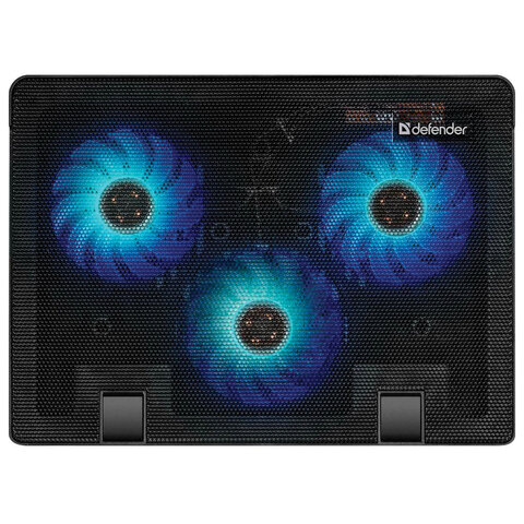 Подставка для ноутбука DEFENDER NS-501, 15.6-17", 2 USB, 3 вентилятора