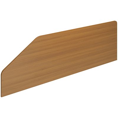 Экран для стола МФ Виско Стиль/Орех, 1400×16×500 + к-т кронштейнов