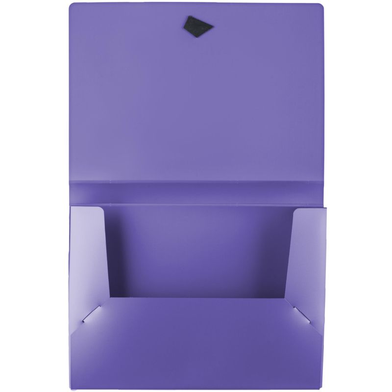Папка на резинках Attache Metallics А4 800мкм, 40мм, сиреневый