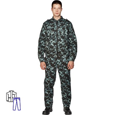 Костюм охранника К-м Альфа КМФ-город сер. (р.52-54)/182-188