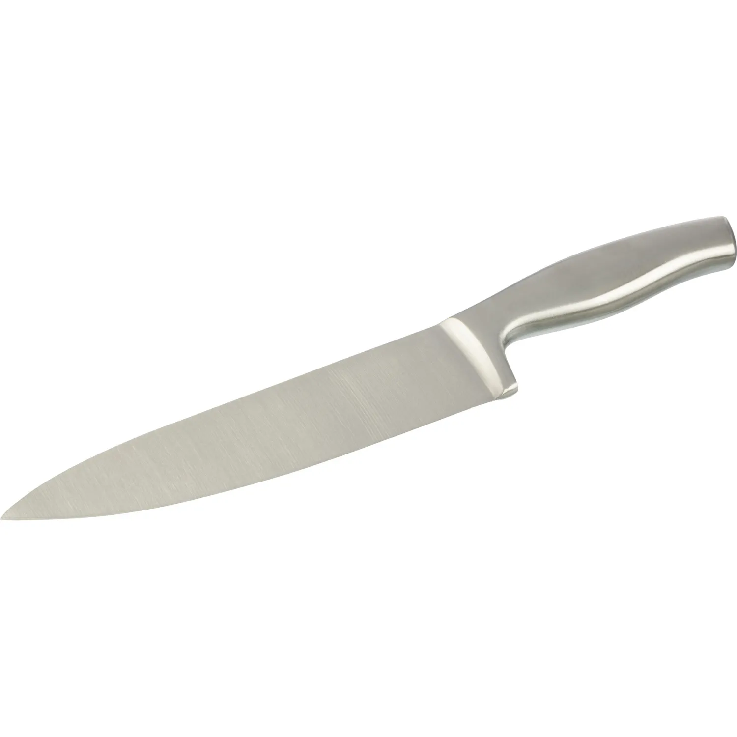 Нож поварской лез 200мм толщ 2.5мм 3Cr13 ручка матированная нерж сталь