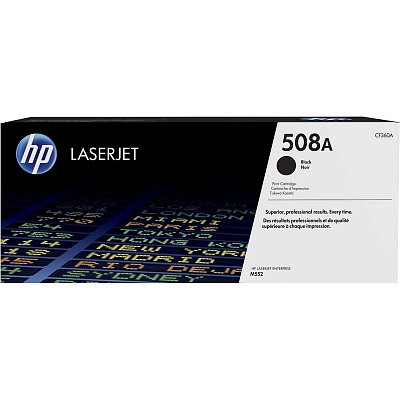 Картридж лазерный HP 508A CF360A чер.для HP Color LaserJet Enterprise M552/