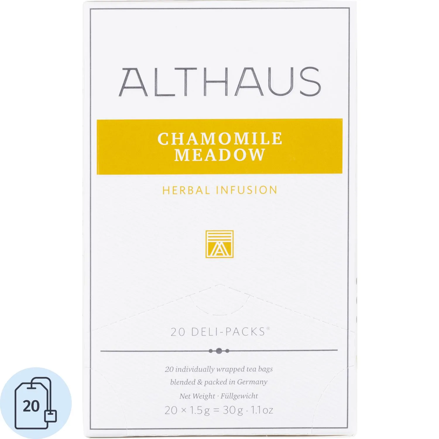Чай травяной Althaus Chamomile Meadow 20 пакетиков