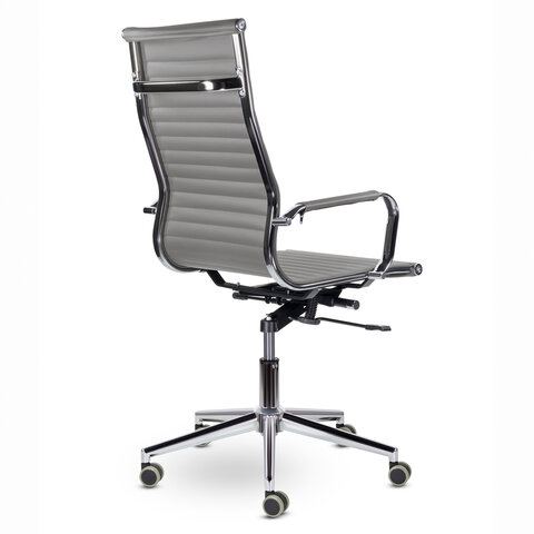 Кресло офисное BRABIX PREMIUM «Intense EX-531»экокожахромтемно-серое532542