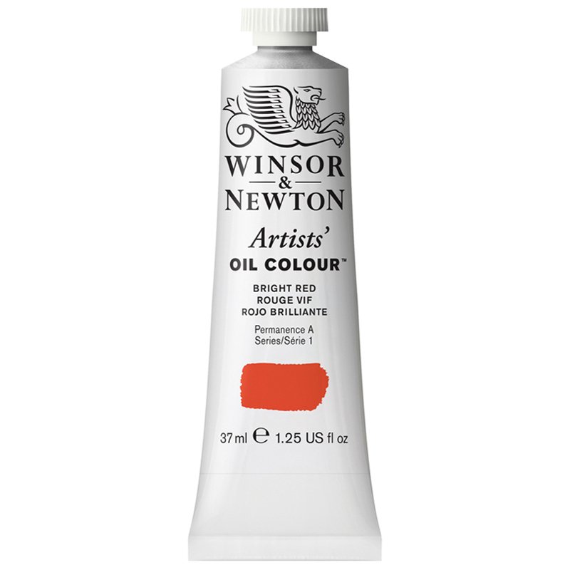 превью Краска масляная профессиональная Winsor&Newton «Artists' Oil», ярко-красный