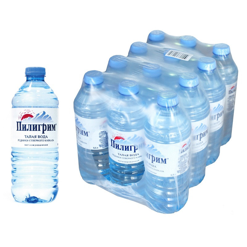 превью Вода минеральная Пилигрим негазированная 0.5 л (12 штук в упаковке)