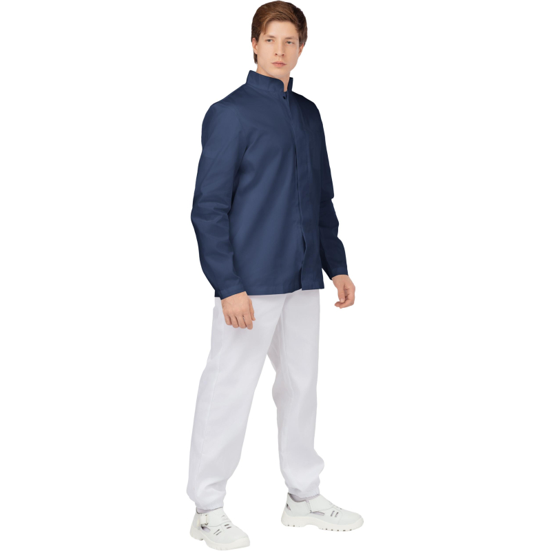 Куртка для пищевого пр-ва муж. у17-КУ ХАССП син. (р.56-58) р.182-188