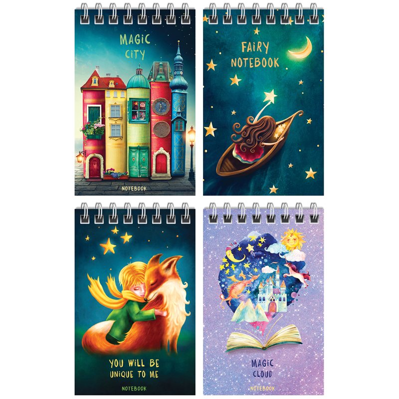 превью Блокнот А7 40л. на гребне ArtSpace «Сказочный. Fairy world »