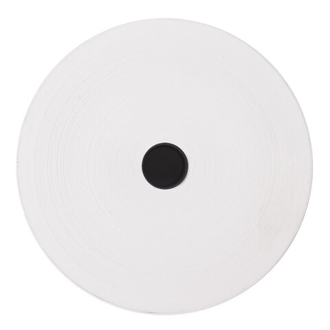 Чековая лента ТЕРМОБУМАГА 80 мм (диаметр 180 мм, длина 340 м, втулка 26 мм) слой наружу, AKZENT