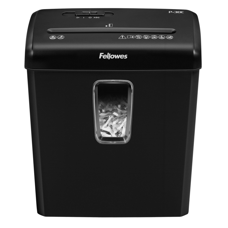 превью Уничтожитель документов Fellowes Powershred P-30C 4 уровень секретности объем корзины 15л