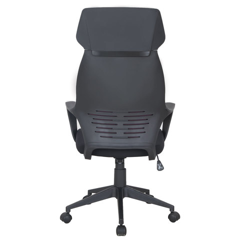 Кресло офисное BRABIX PREMIUM «Galaxy EX-519», ткань, черное/терракотовое