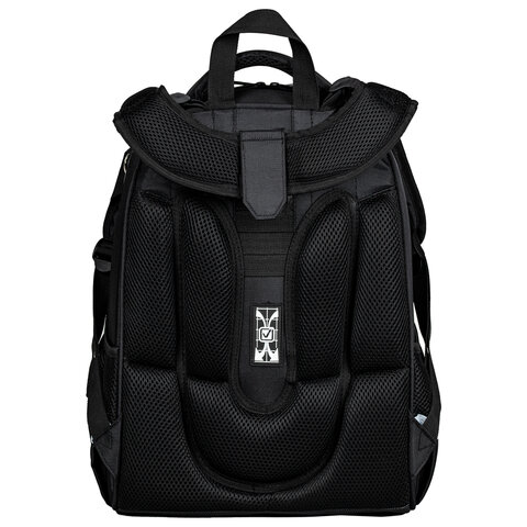Ранец BRAUBERG SHINY, 2 отделения, «Tiger», СВЕТЯЩИЙСЯ РИСУНОК, 36×28х14 см