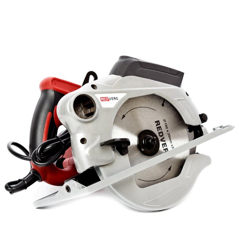 Пила циркулярная (дисковая) REDVERG 1600Вт, d190×20мм (RD-CS150-66L)