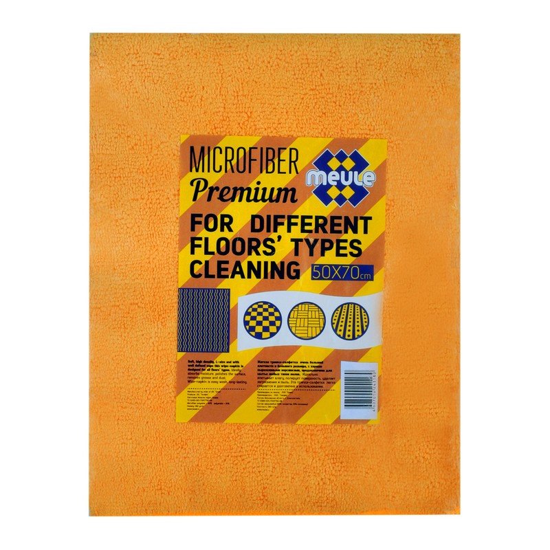 Салфетка MEULE PREMIUM из микрофибры(50×70) д/пола