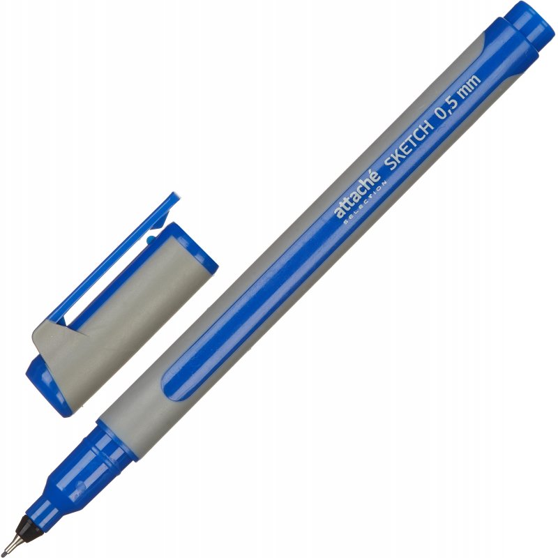Линер Attache Selection Scetch синий (толщина линии 0.5 мм)