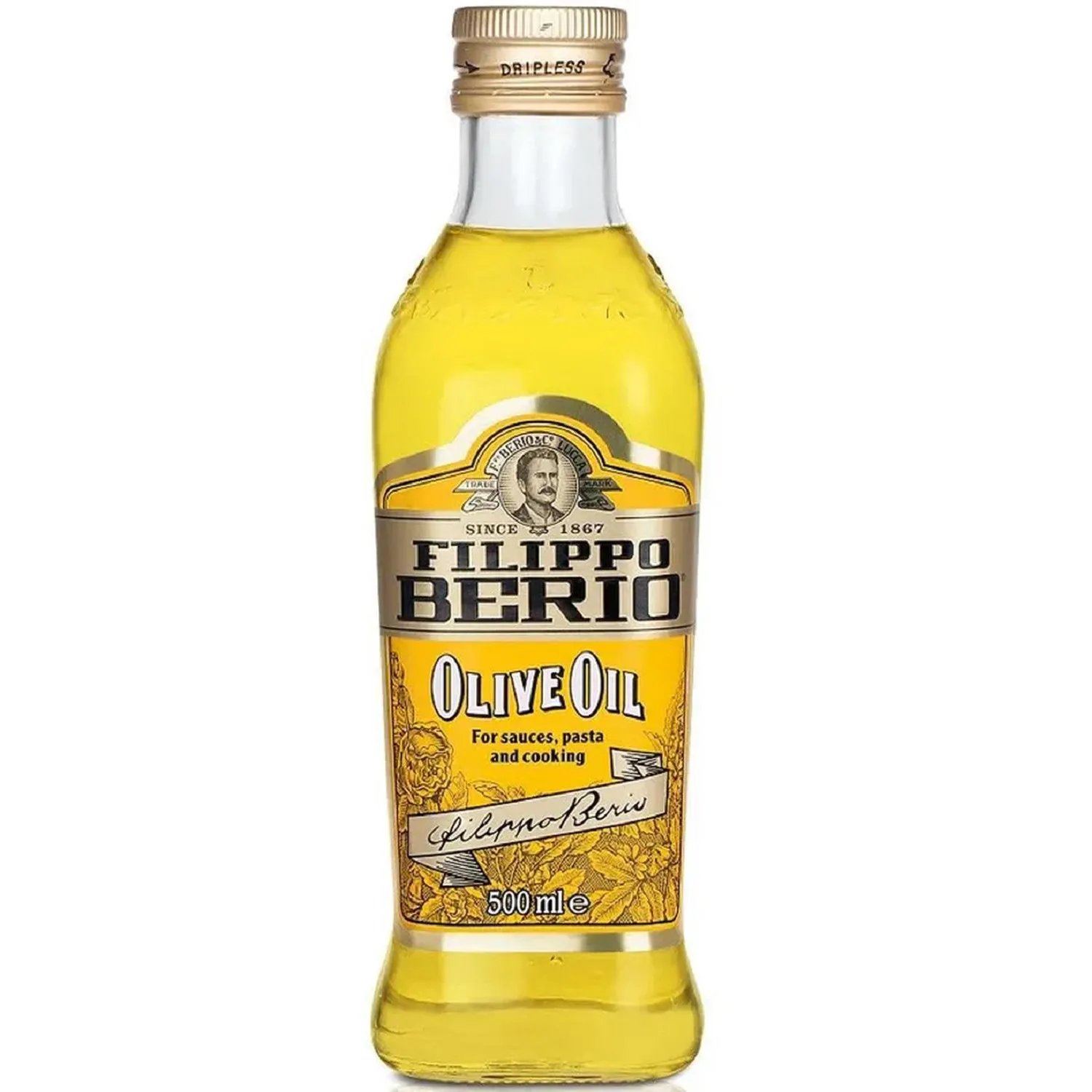 превью Масло оливковое Filippo Berio Pure рафинированное 0.5 л