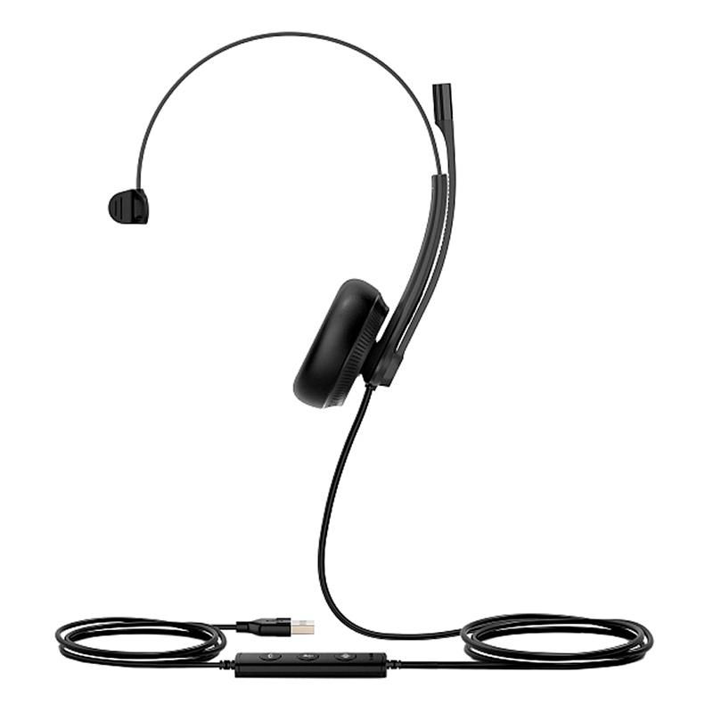 превью Гарнитура головная Yealink UH34 Mono UC Моно, Проводная, HD звук, USB, шт