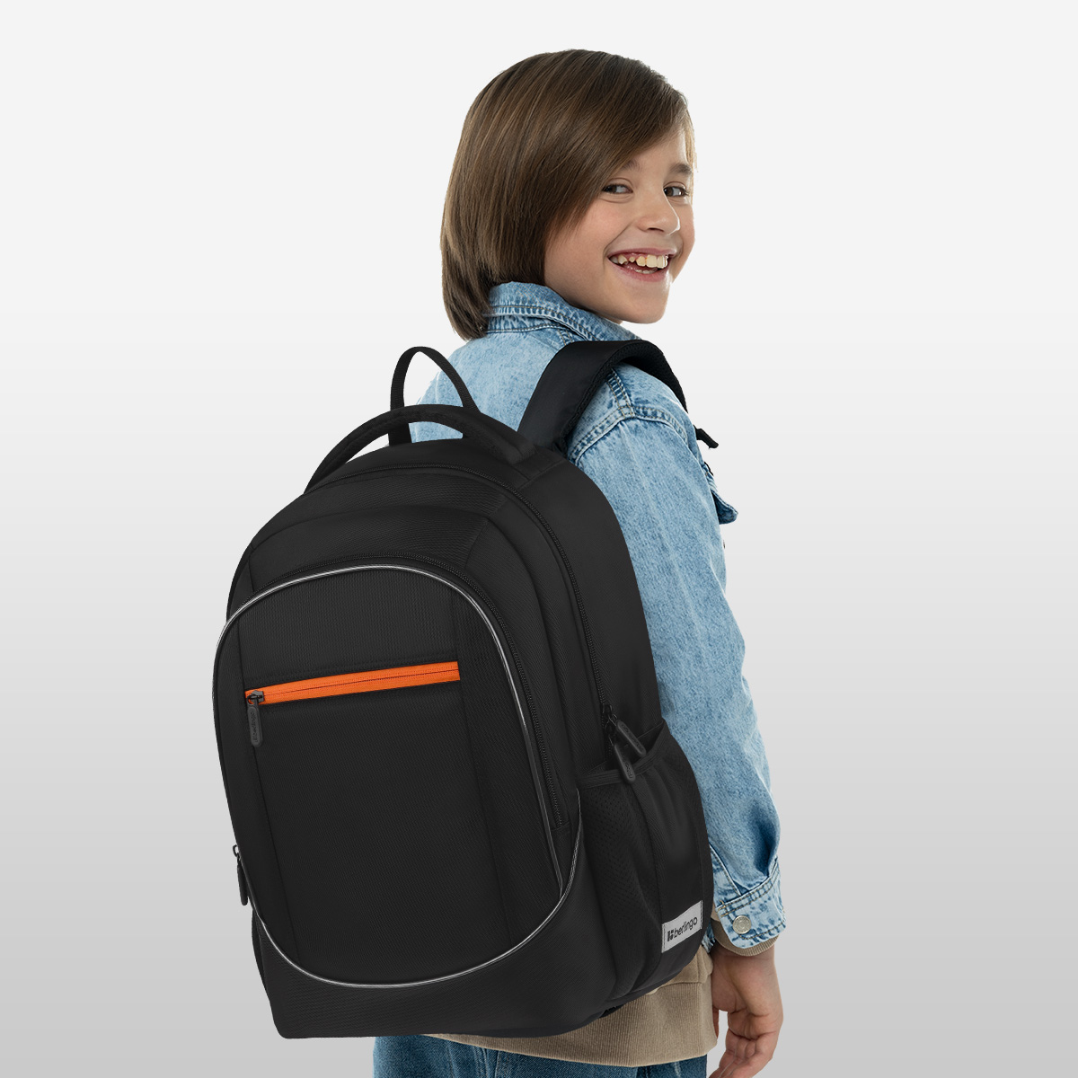 Рюкзак Berlingo U4 «Street Pulse» 41×29.5×13см, 2 отделения, 3 кармана, эргономичная спинка