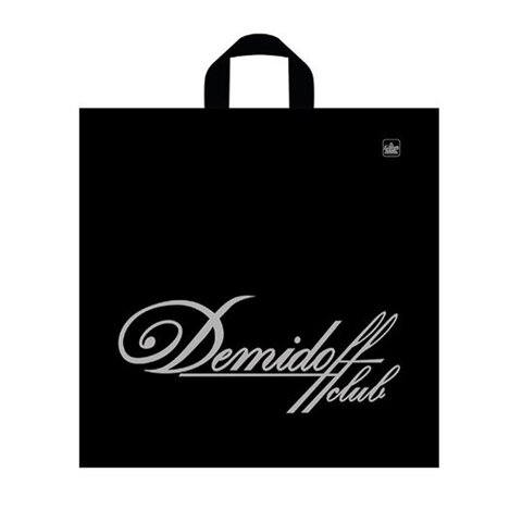 превью Пакет с петлевой ручкой ПВД, 46×46 см, «Демидофф лайт», 50 мкм