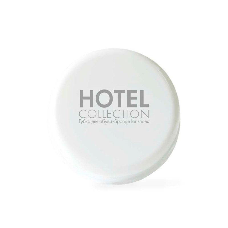 Губка для обуви круглая Hotel Collection картонная упаковка 400 штук