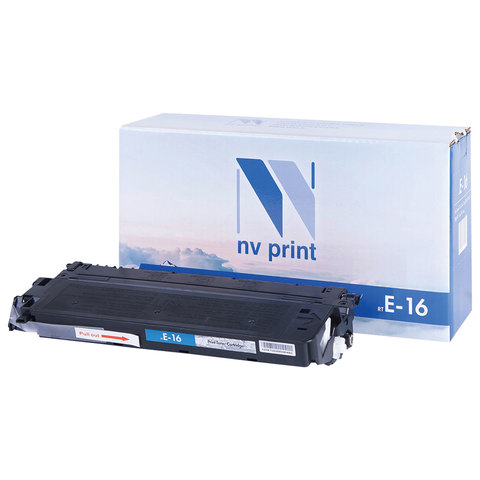 превью Картридж лазерный NV PRINT (NV-E16) для CANON FC-108/128/PC750/880, ресурс 2000 стр. 