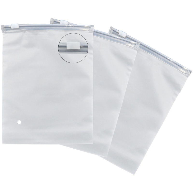 Пакет с замком слайдер EVA матовый 80 мкм 20×25, 50 шт/уп