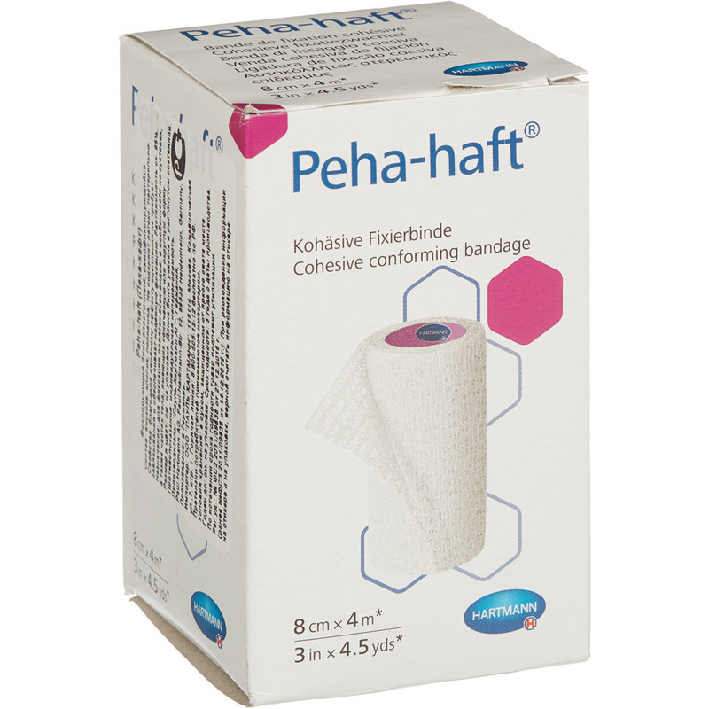 Бинт Peha-haft самофиксирующийся эластичный 4 м x 8 см