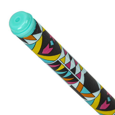 Ручка шариковая ERICH KRAUSE ColorTouch «Ornament», СИНЯЯ, узел 0.7 мм, линия письма 0.35 мм