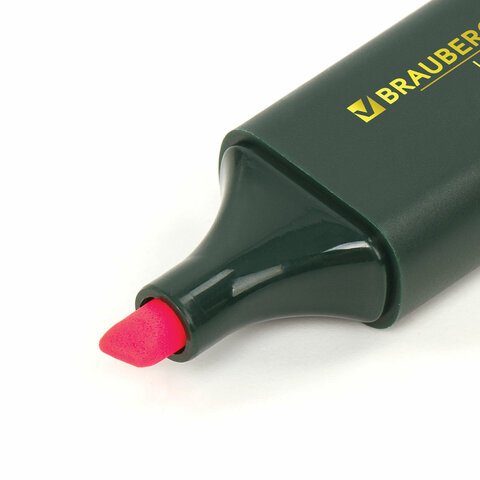 Текстовыделитель BRAUBERG «ORIGINAL», РОЗОВЫЙ, линия 1-5 мм