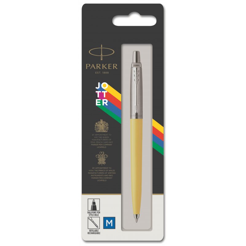 Ручка шариковая Parker Jotter Originals Yellow синяя (артикул производителя 2076056)