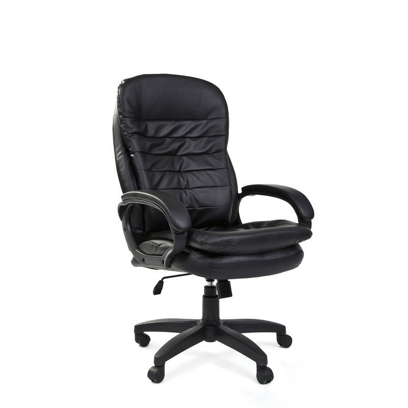 превью Кресло руководителя Easy Chair 515 TPU черное (экокожа/пластик)