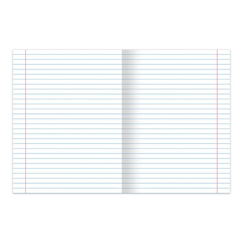 Тетрадь 18 л. BRAUBERG, линия, обложка картон, 3D-MOTORBIKE