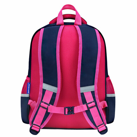 Рюкзак BRAUBERG SNAP, 2 отделения, 3 кармана, «Elegant bow», 39×28х16 см