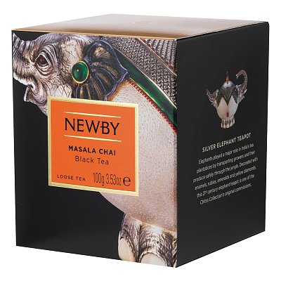 Чай Newby Masala Chai черный листовой Newby, 100г