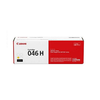 Картридж лазерный Canon 046 H Y 1251C002 оригинальный желтый повышенной емкости