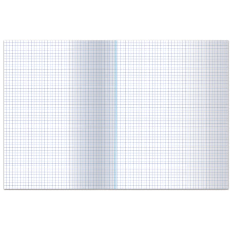 Книга учета 96 л., клетка, обложка из мелованного картона, блок офсет, А4 (200×290 мм), ОФИСМАГ