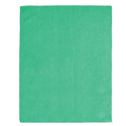 Тряпка для мытья пола, плотная микрофибра, 70×80 см, зелёная, ЛАЙМА