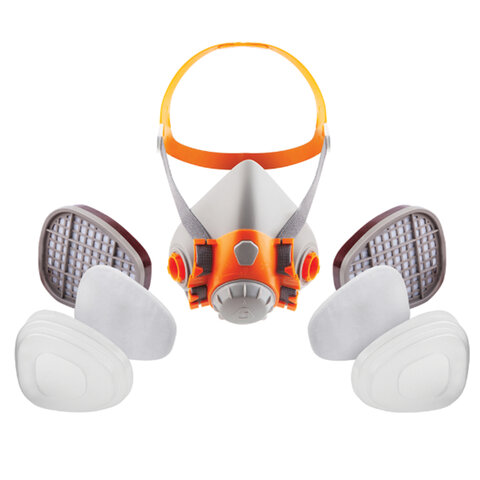 Комплект защитный Jeta Safety 6500 (перчатки, полумаска, фильтр, предфильтр, держатель), размер L