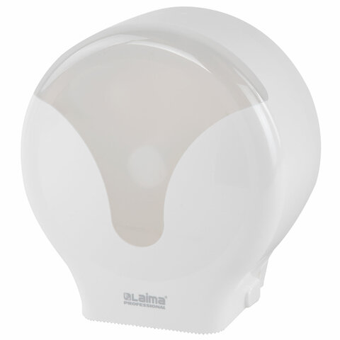 превью Диспенсер для туалетной бумаги EXTRA LAIMA PROFESSIONAL, (Система Т2), малый, белый, ABS-пластик, 609474
