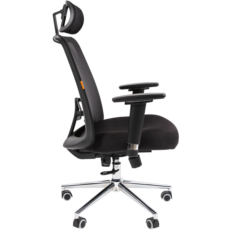 Кресло VT_Chairman 535 Россия LUX ткань черный/черный