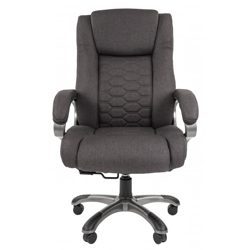 Кресло офисное Easy Chair 641 серое (ткань/пластик)