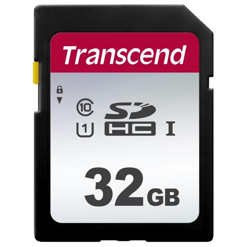 превью Карта памяти Transcend SDHC 32 Gb Class 10 (TS32GSDC300S)