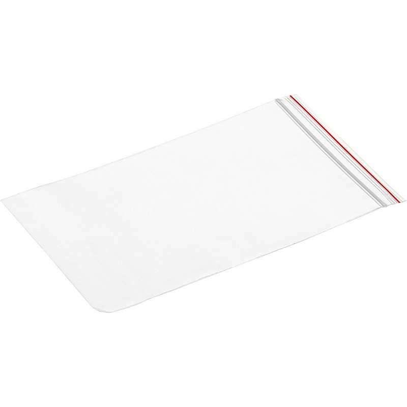 Пакет с замком Zip Lock 10×15 см 100 мкм (100 штук в упаковке)