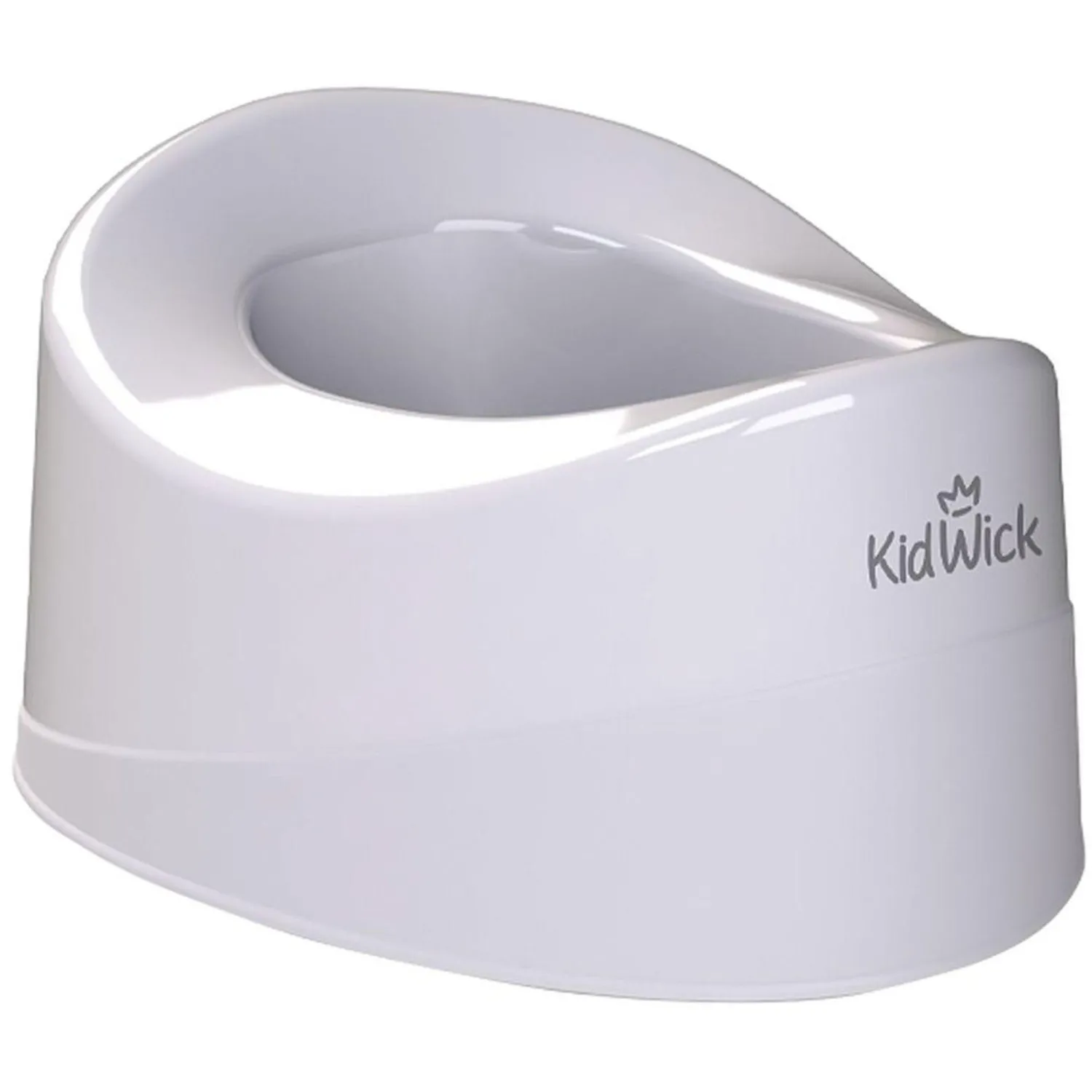 превью Горшок туалетный Kidwick Мини (серый, 250х290х150 мм)